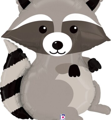 Woodland Critters Raccoon Super Shape Foil Balloon