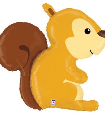 Woodland Critters Squirrel Super Shape Foil Balloon