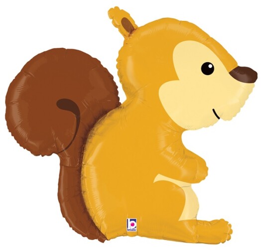 Woodland Critters Squirrel Super Shape Foil Balloon