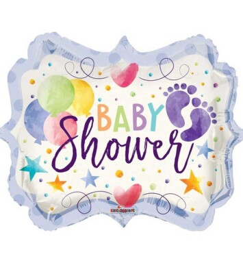 18" Baby Shower Shape Foil Balloon