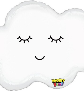 Mighty Sleepy Cloud Super Shape Foil Balloon