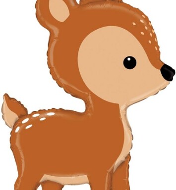 Woodland Deer Super Shape Foil Balloon
