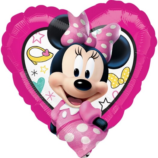 17 Inch Disney Minnie Mouse Happy Helper Foil Balloon