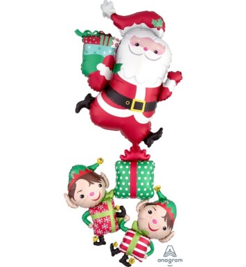 Christmas Characters Stacker Giant Multi Balloon