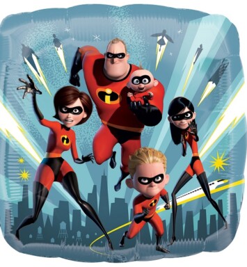 17" Incredibles 2 Foil Balloon