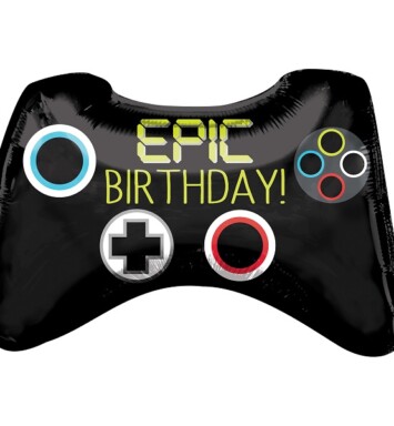 Epic Party Game Controller Foil Balloon