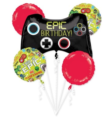 Epic Party Foil Balloon Bouquet