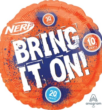 17 Inch Nerf Foil Balloon