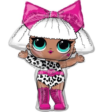 LOL Surprise Diva Super Shape Foil Balloon