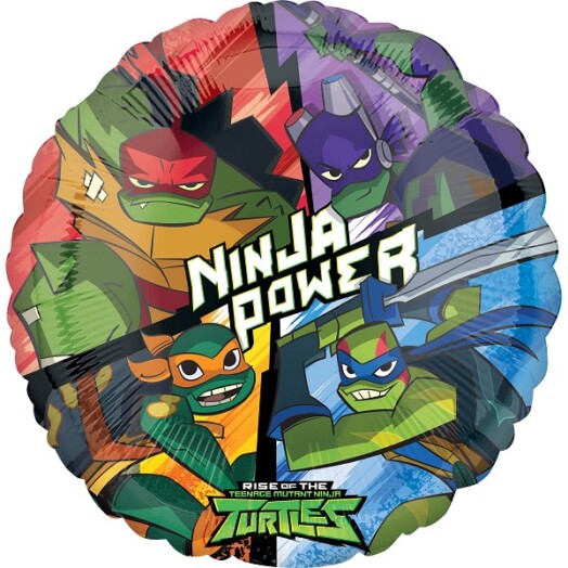 17 Inch Rise of the Teenage Mutant Ninja Turtles Foil Balloon