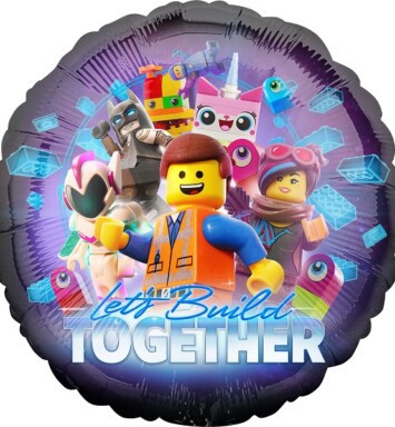 17 Inch Lego Movie 2 Foil Balloon