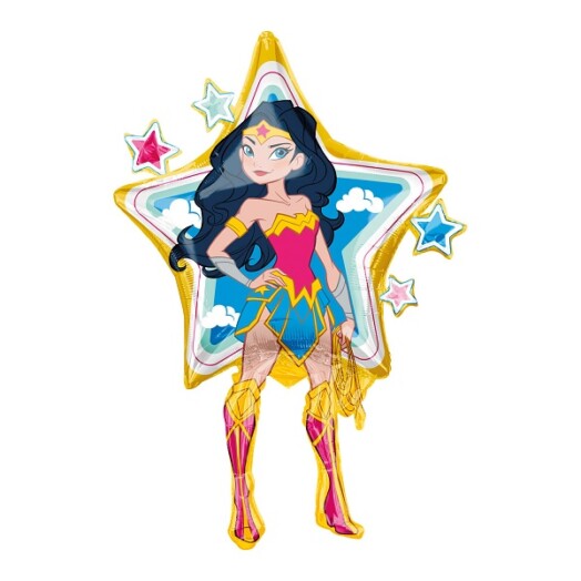 Wonder Women Super Shape Foil Balloon