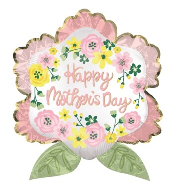 Happy Mother's Day Satin Luxe Super Shape Foil Balloon