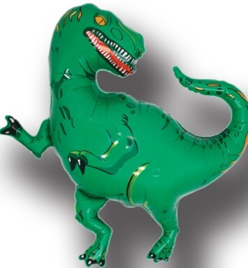 T-Rex Green Super Shape Balloon