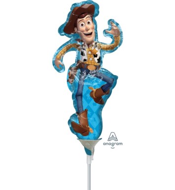 Unpackaged Mini Shape Toy Story 4 Woody Foil Balloon