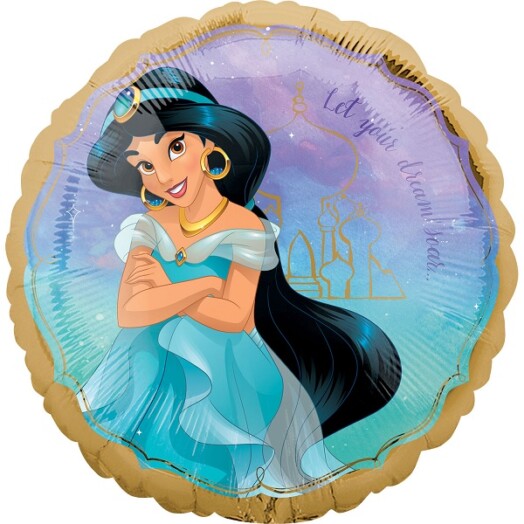 17 Inch Jasmine Once Upon A Time Foil Balloon