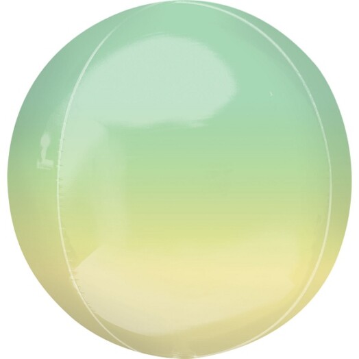 Ombre Yellow & Green Orbz