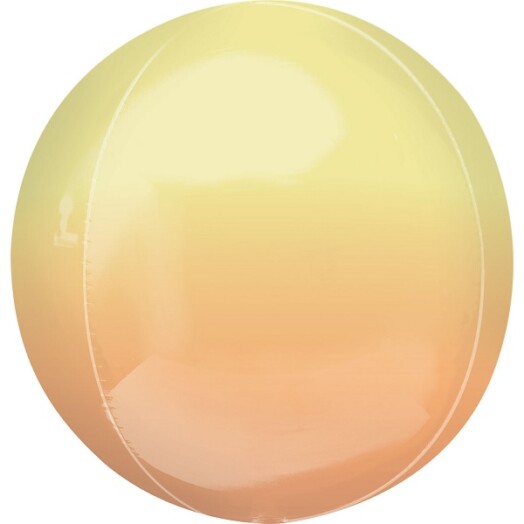 Ombre Yellow & Orange Orbz