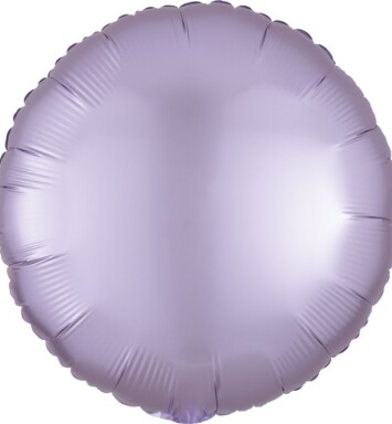 Unpackaged 18" Satin Luxe Round Foil Balloon - Pastel Lilac