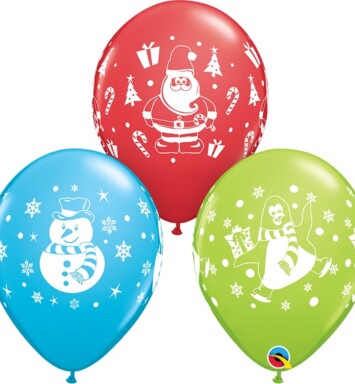 11 Inch Snowman, Penguin & Santa Assortment