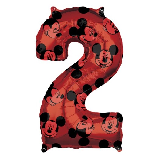 Mickey Mouse Forever Number 2 Foil Balloon