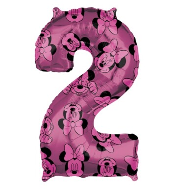 Minnie Mouse Forever Number 2 Foil Balloon