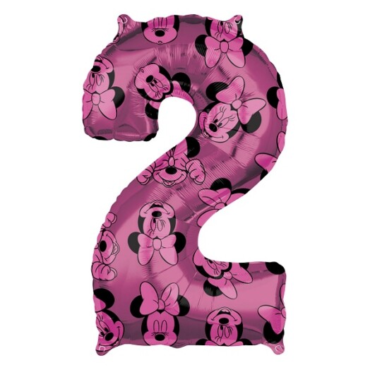 Minnie Mouse Forever Number 2 Foil Balloon