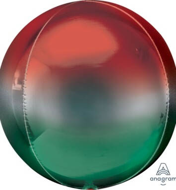 Ombre Red & Green Orbz