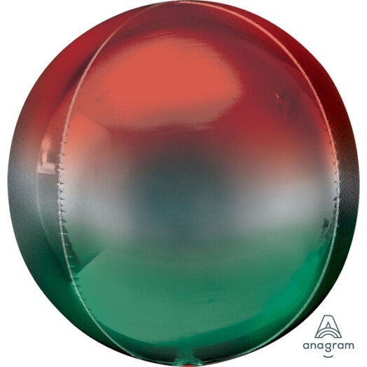 Ombre Red & Green Orbz