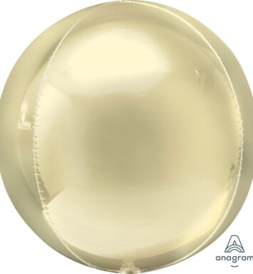 Pastel Yellow Orbz Balloon