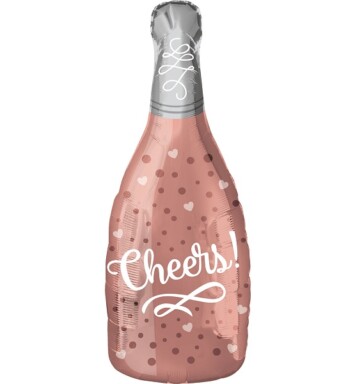 Cheers Rose Junior Shaped Foil Balloon