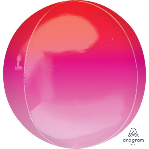 Ombre Red & Pink Orbz