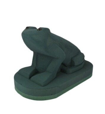 3D Frog Foam Floral Frame