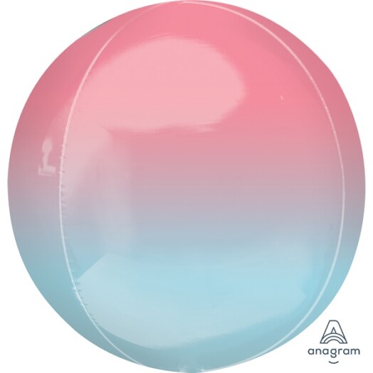 Ombre Pastel Pink & Blue Orbz