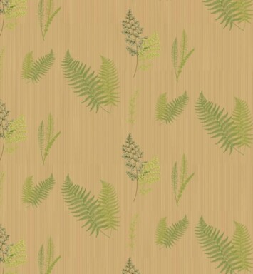 Botanical Kraft Paper Roll