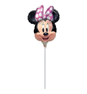 Unpackaged Mini Shape Minnie Mouse Forever Foil Balloon