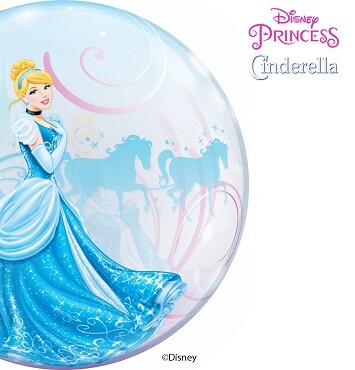 22" Disney Cinderella's Royal Debut Bubble Balloon
