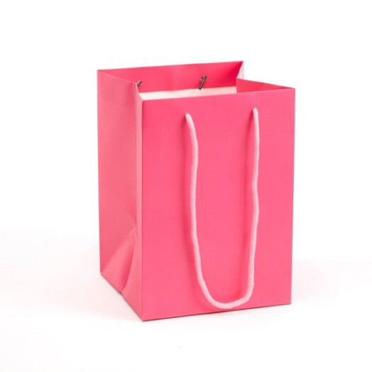 Hand Tied Porto Bag 10pk Strong Pink