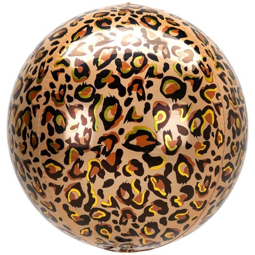 Animalz Leopard Print Orbz Balloon