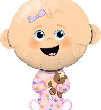 Baby Girl Super Shape Foil Balloon