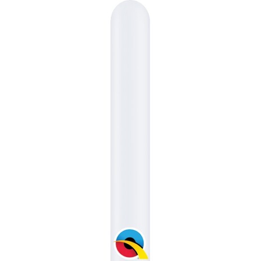 160Q Standard White Latex Balloons 100ct