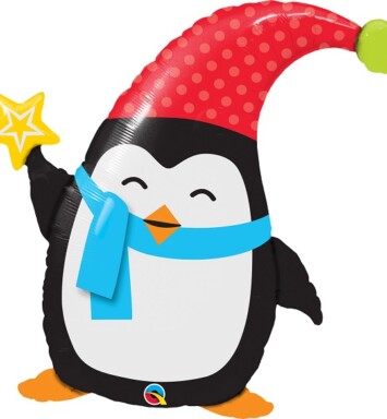 Popular Elfin Penguin Super Shape Foil Balloon