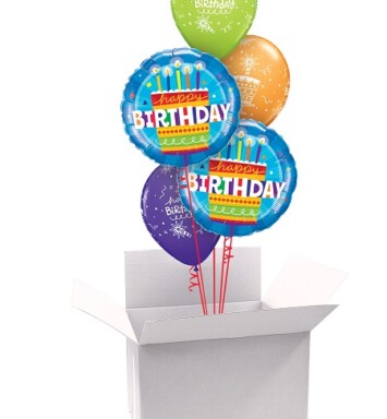 Bouquet Balloon Box