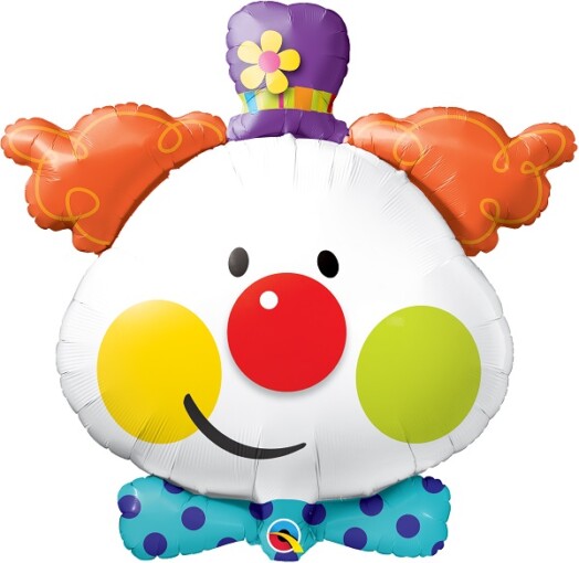 Cute Clown Super Shape Foil Balloon