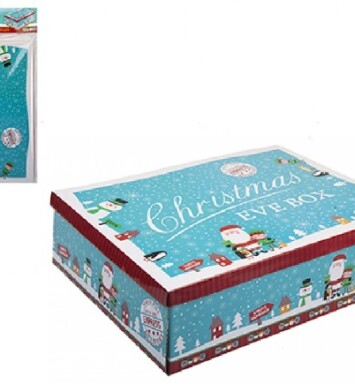 Medium Blue Character Christmas Eve Box