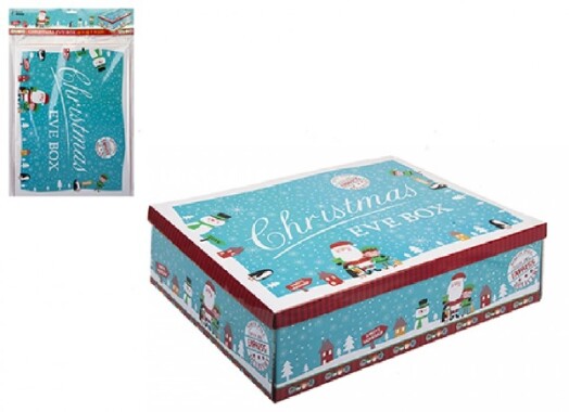 Small Blue Character Christmas Eve Box