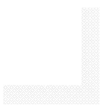 Lunch Napkins - Frosty White