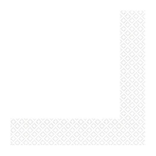 Lunch Napkins - Frosty White