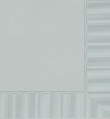 Lunch Napkins - Silver