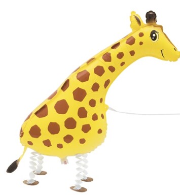 34 Inch Walking Pet Giraffe Balloon